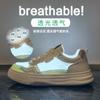 Summer Little White Shoes New Female Students Thick-soled Heightening Mesh Breathable Casual Shoes HD
