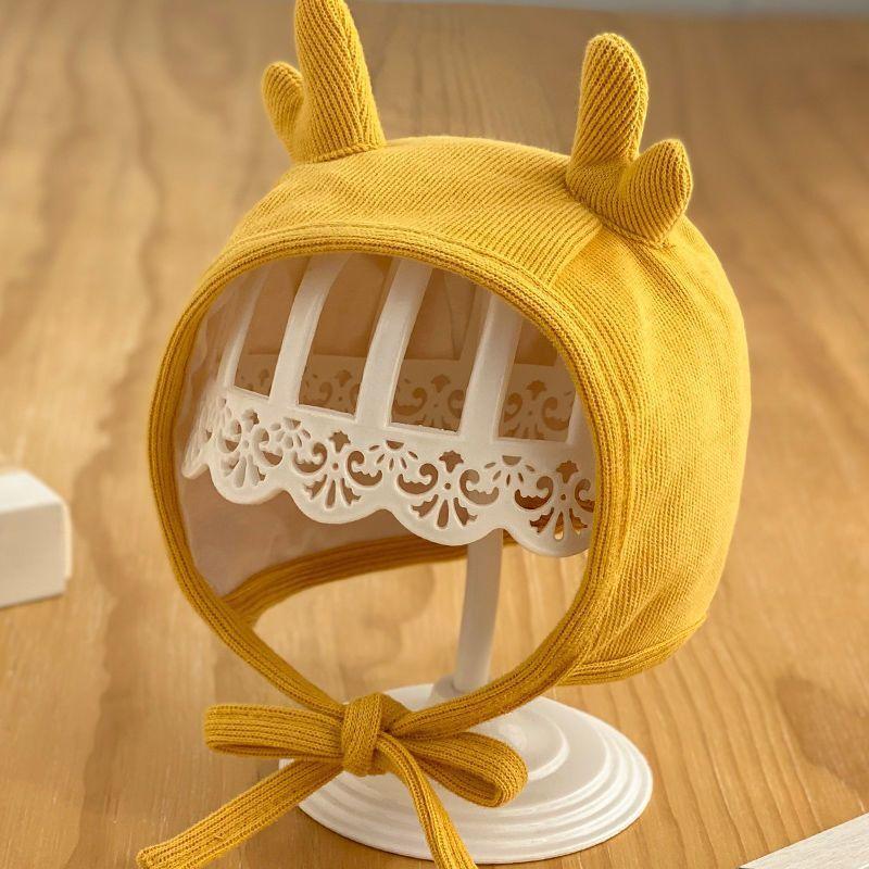 Baby Winter Hat With Plush Animal Ears For Warmth And Comfort For Newborns
