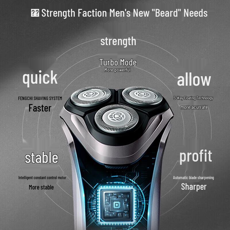 Philips Series 3000 Wet & Dry Electric Shaver CN plug (adapter included)
