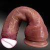 Oversized Soft Realistic Dildo Big Penis Suction Cup Dick Penetration Anal Adult Sex Toys Women Masturbation Clitoral and Vaginal G-spot Stimulation