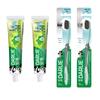 Hawley Fresh Longjing Tea Mint Toothpaste & Carbon Silk Toothbrush Set