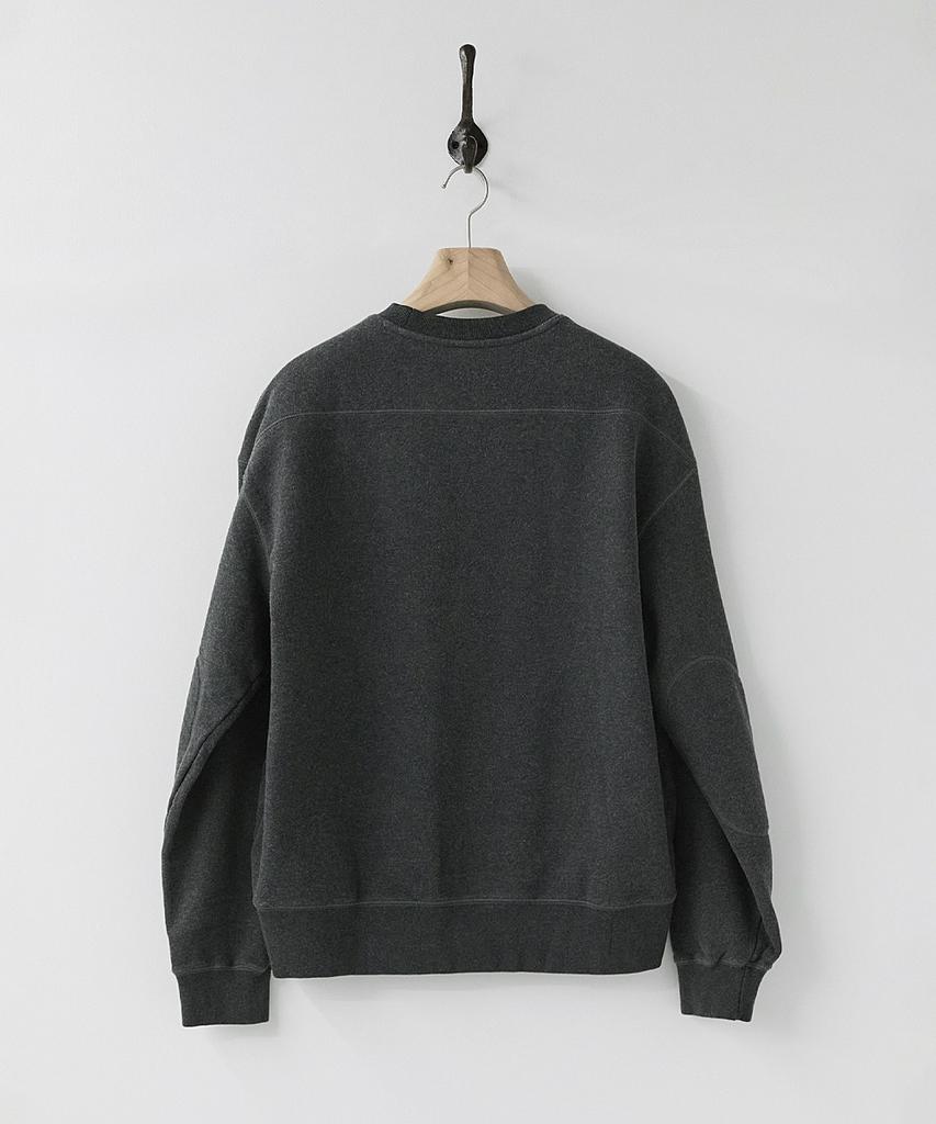 Leopeusaideu Oversized Sweat Shirt Graphite