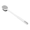 Bath Brush Double Sided Exfoliating Long Handle Back Scrubber Shower Brush with Detachable Head for Dry Wet Use