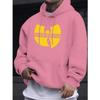 Hot Sale Hip Hop Années 90 Wu Clan T-tangs Hoodie Unisex Long Sleeve Fashion Vintage Printed Sweatshirt Trendy Streetwear for Daily Looks