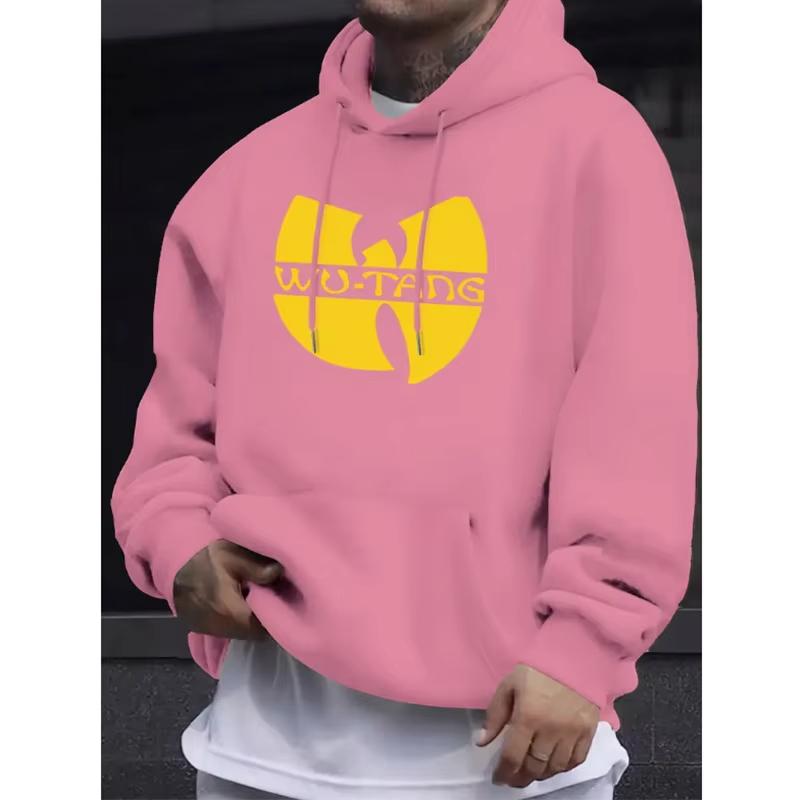 Hot Sale Hip Hop Années 90 Wu Clan T-tangs Hoodie Unisex Long Sleeve Fashion Vintage Printed Sweatshirt Trendy Streetwear for Daily Looks