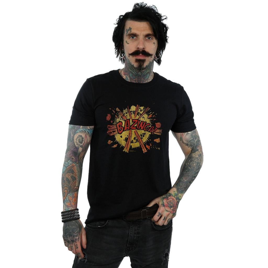 The Big Bang Theory Mens Bazinga Explosion T-Shirt