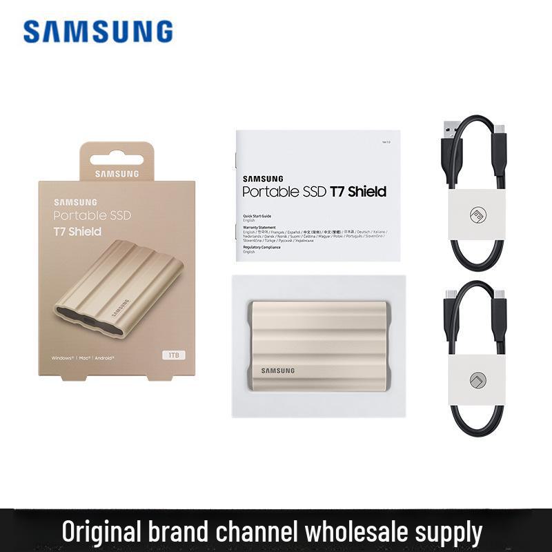 

Samsung T7 Shield 1 ТБ NVMe USB-C 3.2 портативный SSD
