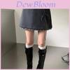 Style Checkered Asymmetric Short Skirt With High Waist For Women Spring Summer