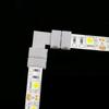 4 Packs L-shape 4Pin RGB 5050 LED Connector LED Strip Light Connectors