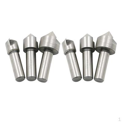 6 HSS Senkbohrer Senkwerkzeug Entgrater
