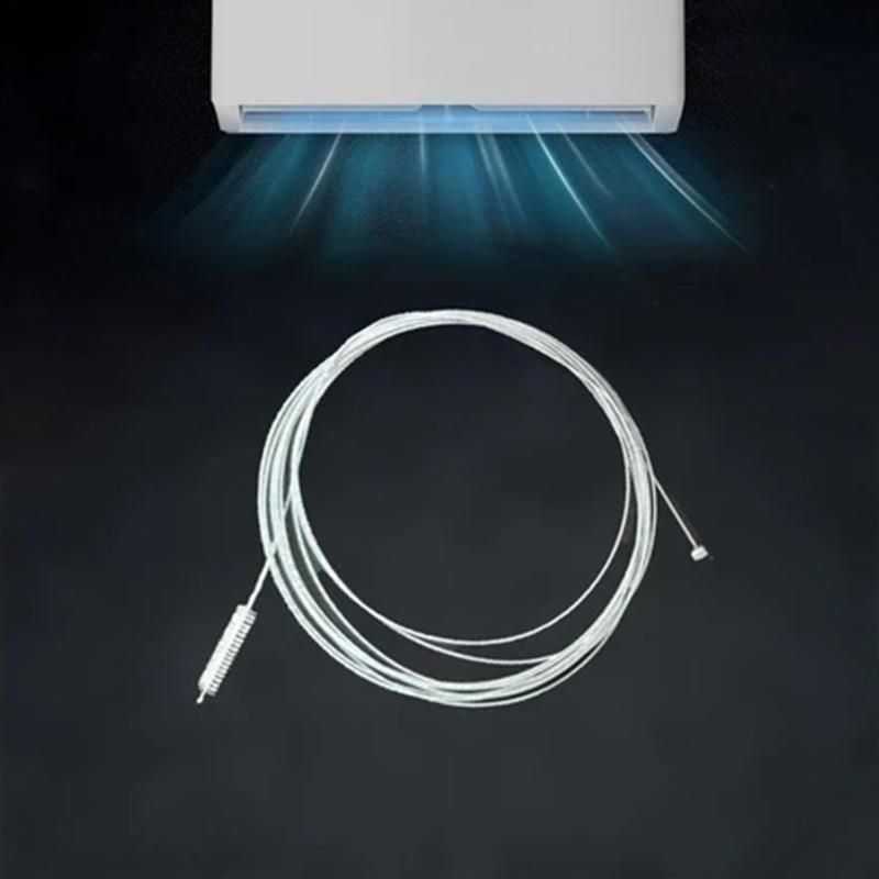 6M Air Conditioner Drain Pipe Dredging Brush Extra Long Pipe Tube Cleaner