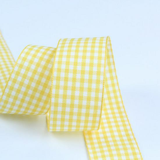 Gingham and Houndstooth Ribbon Bows for Hair Accessories, Gift Wrapping, and Crafts.