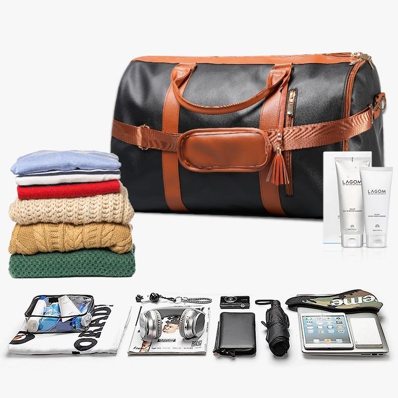Travel bag folding suit bag, new large-capacity hand luggage bag, multi-functional folding storage bag