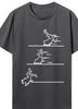 Summer New Pattern Printed Tshirt Suitable For Both Unisex And Unisex Casual Versatile And Fashionable Pure Cotton Tshirt