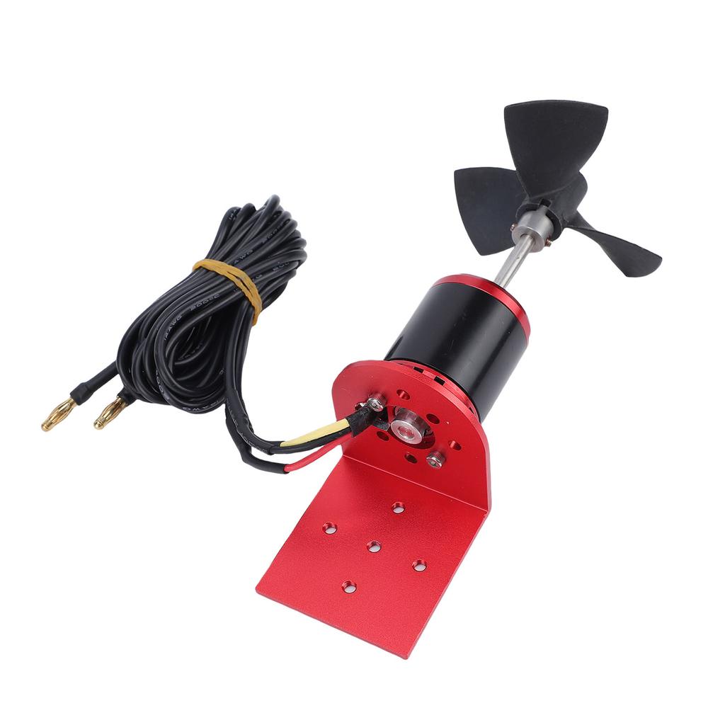 Boot Unterwasserstrahlruder 6kg Schub 3-Blatt-Propeller Abgedichtetes Boots-U-Boot Bürstenloses Strahlruder für RC-Schiff
