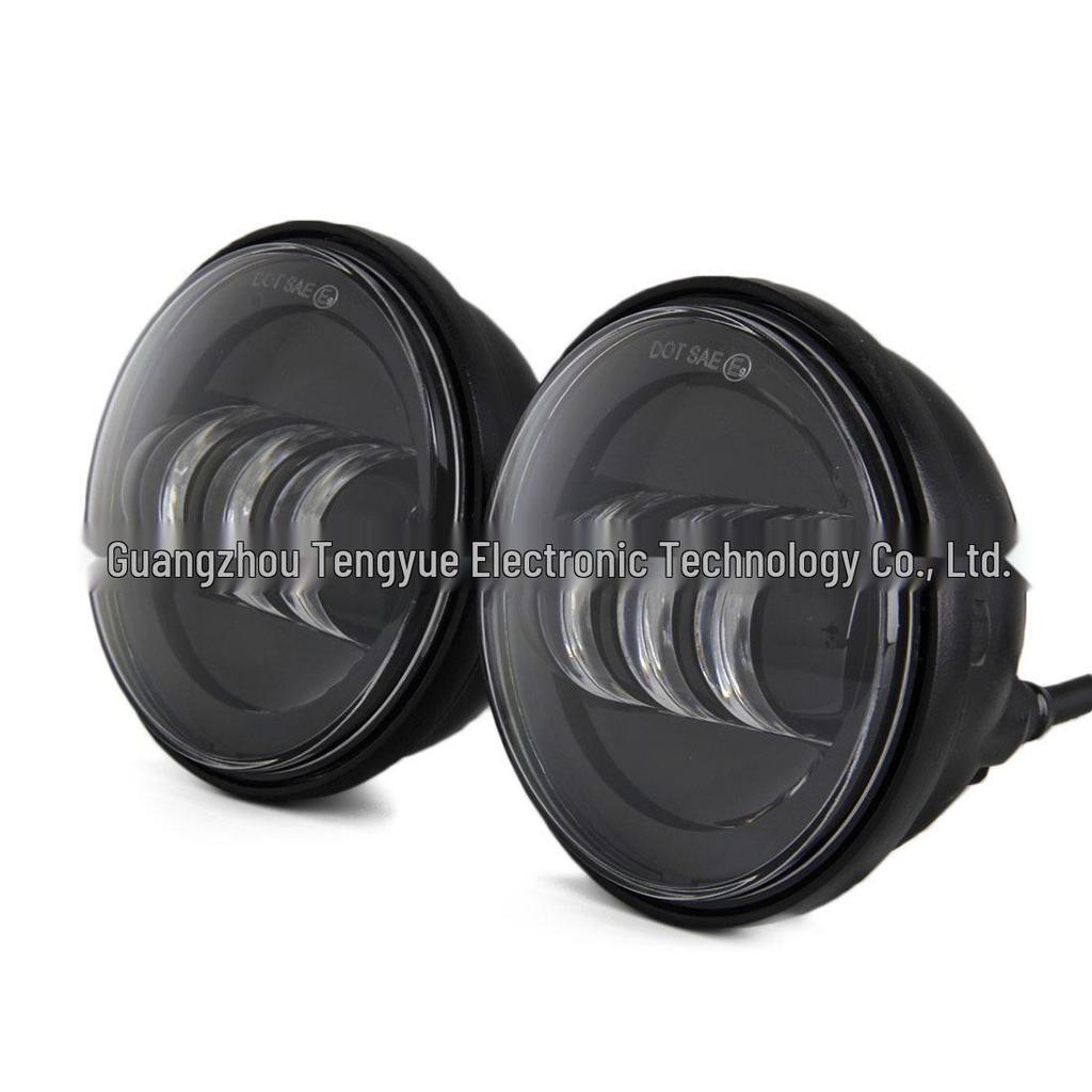 Harley Grand Glide 4.5" 30W LED Auxiliary Fog Light for Motorcycles