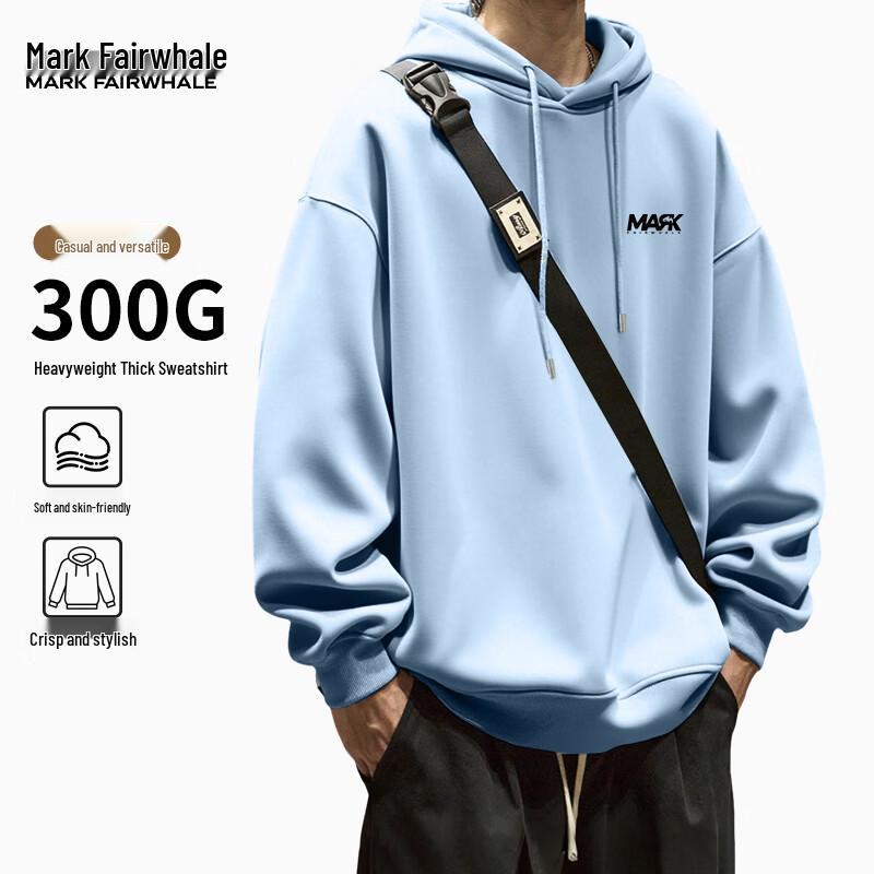 Mark Fairwhale Herren Locker Geschnittenes Kapuzensweatshirt