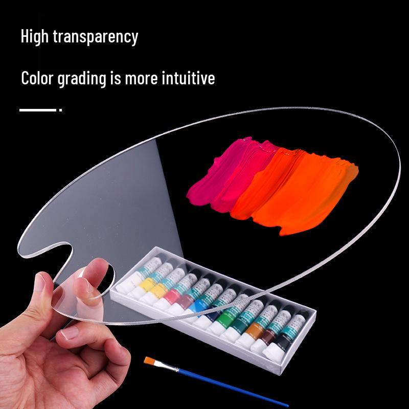 Acrylic Transparent Palette for Art Students and Painting.