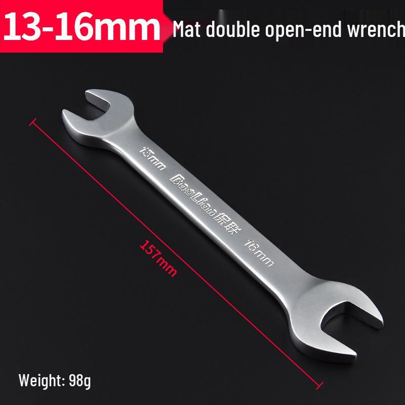 Ultra-Thin Double-Headed Dead Blow Open-End Wrench 8/10, No. 10, Small 14/17 Fork Board Fixing Tool
