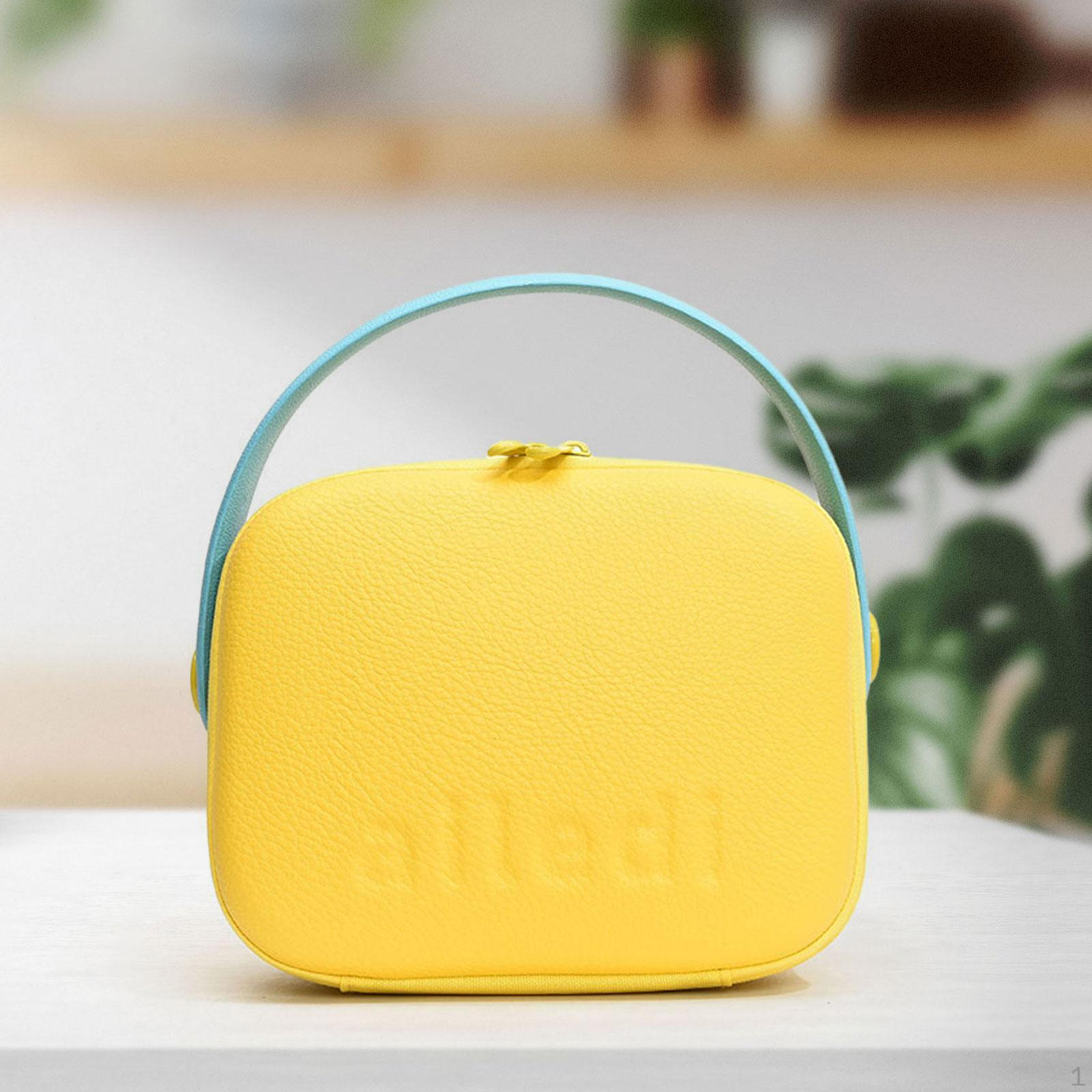 

Косметичка Многоцелевая косметичка для пляжных поездок Путешествий Вечеринок Свиданий жёлтый