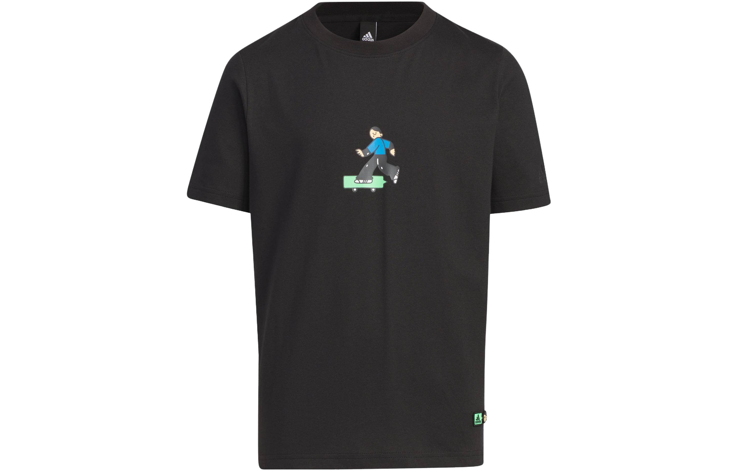 Adidas X SEEBIN Kids T Shirts Crew Neck Moderate IN3281 152
