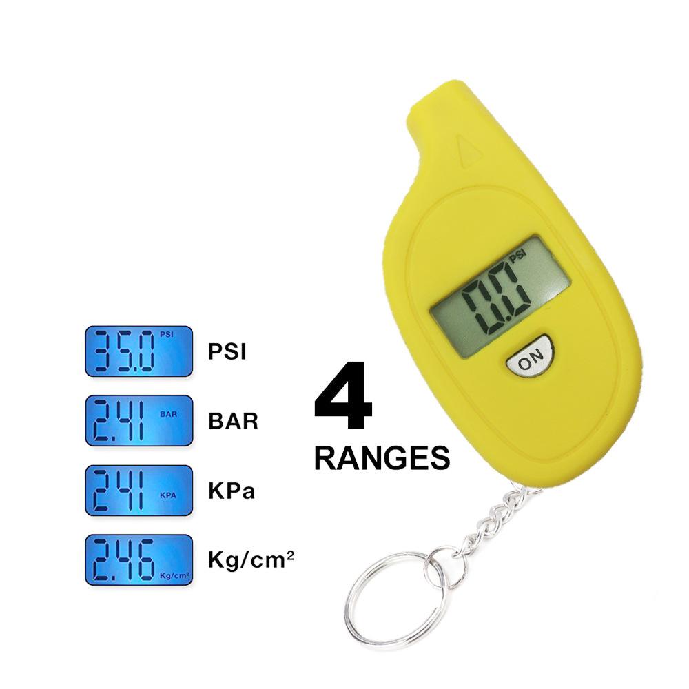 Tire Gauge Digital With LCD Display Car Tire Air Pressure Tester Meter Auto Car Motorcycle Tire Safety Alarm Testing Tools