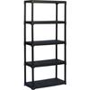 TOOD Plastic Shelf - 5 Shelves - H176x90x40 - 30 Kg Per Shelf