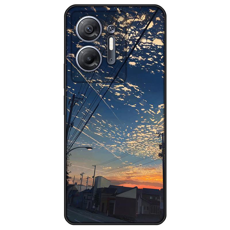 Soft Silicone For Infinix Hot 30 5G Case TPU Painted Back Cover Infinix Hot 30 5G Casing