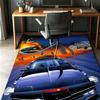 Knight Rider Pattern Rug, Indoor/Outdoor Mat, for Picnic, Gameroom, Bedroom, Office, Living Room, Home Decor Carpet, Birthday Gift