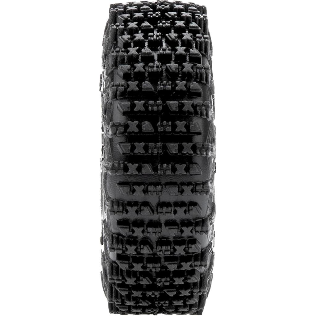 1.0 Tires - MS6 MPRO Pin Tires for TRX4M SCX24 FCX24 AX24 1/24 1/18 RC Crawler, 0.79/2.36/R1.0, #M1002