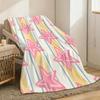 Stelle sono belle affascinanti Lancia Leggero 240g Coperta in Flanella Morbida Delicata sulla Pelle per Rinfrescarsi in Estate
