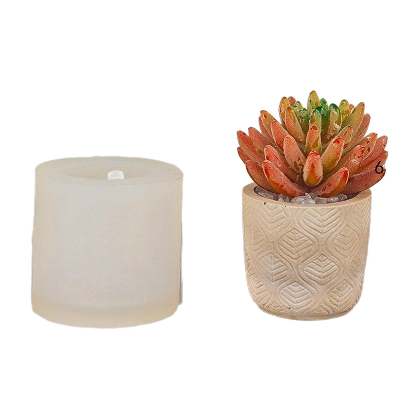 

Цветочные горшки силиконовая форма рельефное сердце ваза для суккулентных растений цветочный горшок гипсоцементные формы DIY кашпо подсвечник форма B