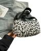 Ladies Corduroy Shoulder Bag With Letter Print Compact Crossbody For Casual Travel