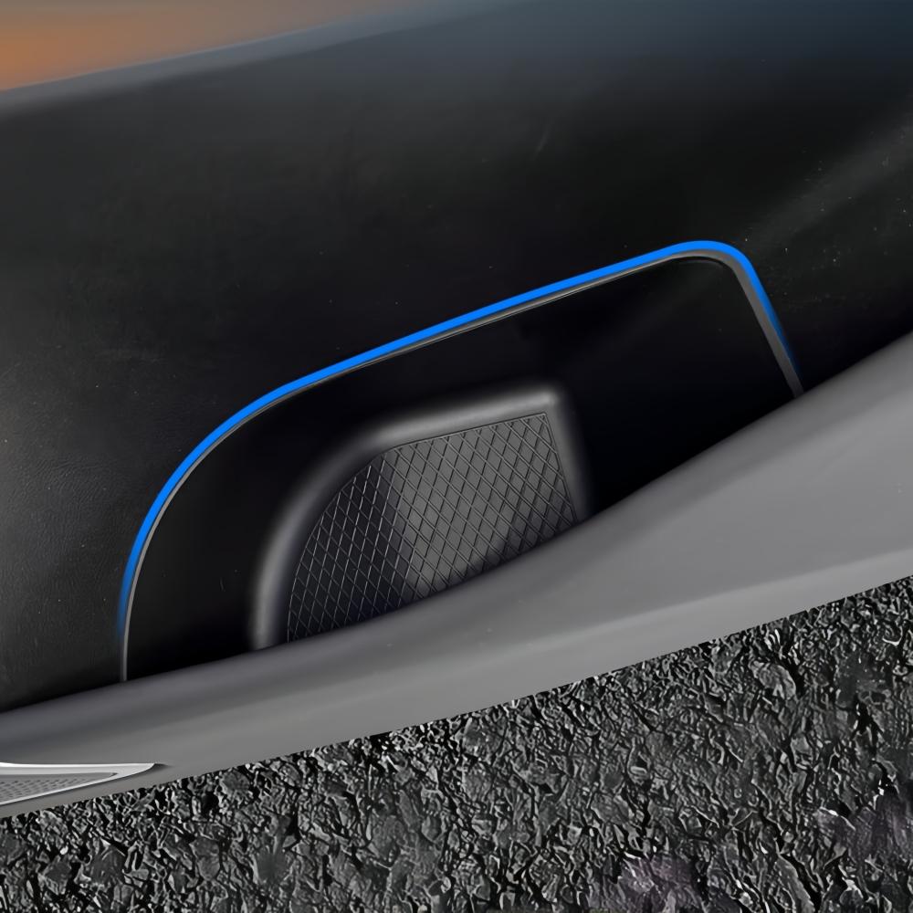 Für Xpeng G6 G9 Türseiten-Aufbewahrungsbox TPE Vorderer hinterer Türgriff-Organizer Aufräumen Autozubehör