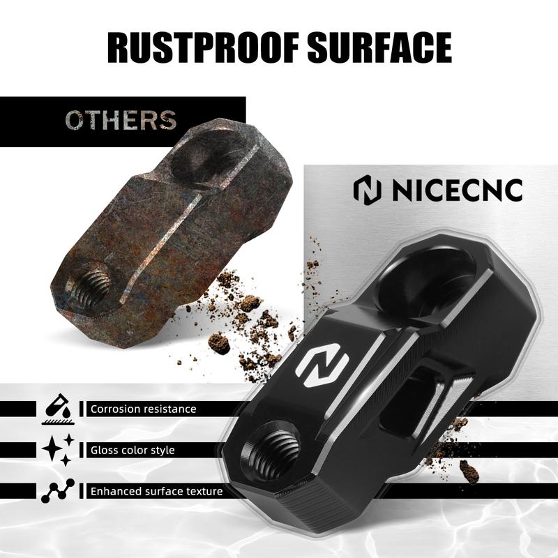 For BMW R1250GS GSA 2019-2024 Mirrors Extender Riser R1250GS Adventure 2019-2024 R1250GS 2019-2023 R1200GS/Adventure 2013-2018