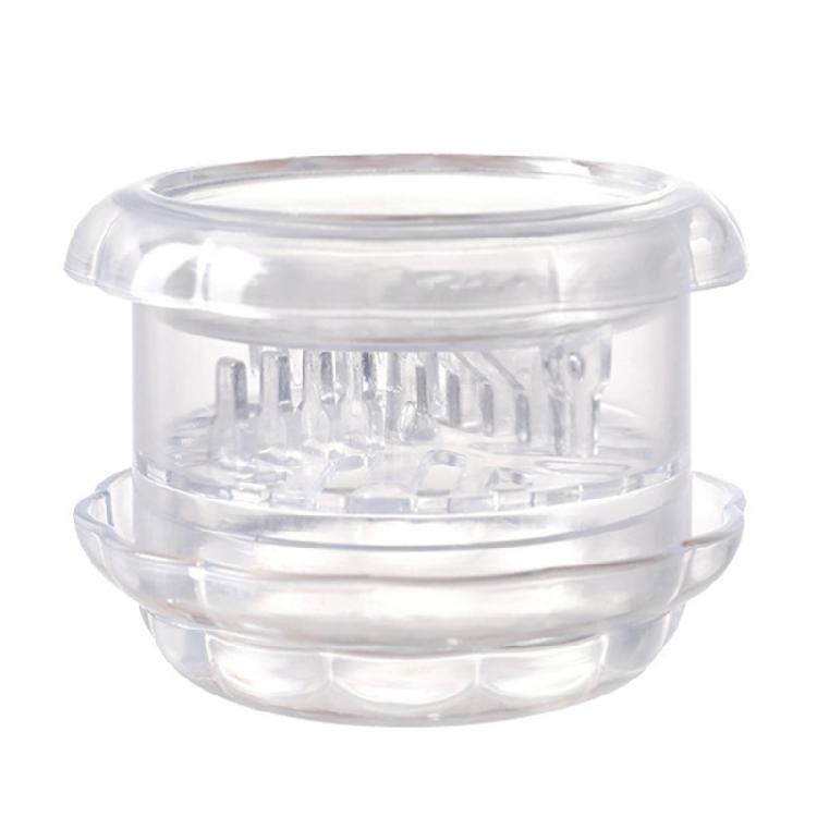 Manual Garlic Twisters Mincer Crusher Kitchen Hand Press with Clear Detachable Body for Garlic, Gingers and Everyday Cooking Prep