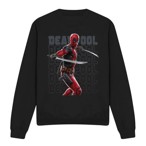 Deadpool & Wolverine Unisex Adult Wade Katanas Sweatshirt
