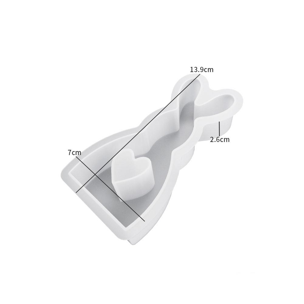 Easter Rabbit Shape Silicone Tool Reusable Easter Rabbit Chocolate Baking Tool Mousse