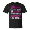 Spoiled By My Biker Wife Of A Biker Wife Motorcycle Wife T-Shirt