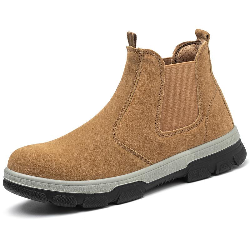 

Обувь для сварщиков, мужская, устойчивая к ожогам и высоким температурам, износостойкая рабочая обувь, устойчивая к проколам и ударам 46