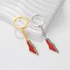 Fashoin Watermelon Shaped Keychain Bag Pendant Handbag Decoraion Alloy Keyring Accessory Key Holder For Everyday Use