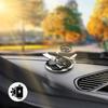 Solar Dashboard Air Freshener Solar Rotating Auto Aromatherapy Natural Car Scent Diffuser Vehicles Air Freshener For Relaxing