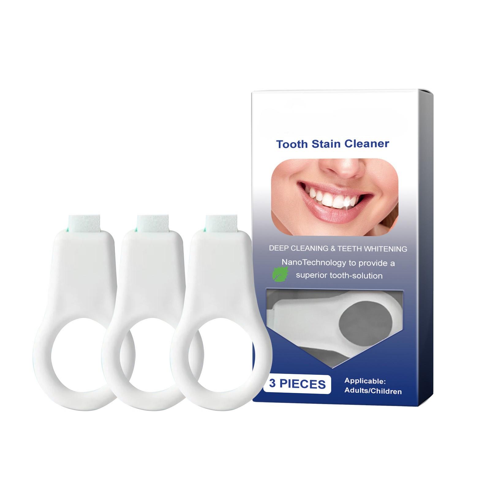 

Губка-щетка для чистки для удаления стойких зубных пятен, эмали, желтизны зубов и зубного камня. Чистящая щетка One Size