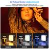 Mini LED Selfie Light Rechargeable Clip-on Fill Light 180° Adjustable for Mobile Phone Computer Video Call Makeup Photo Lighting