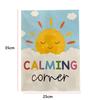 12 Calming Corner Classroom Posters Feelings Wheel Chart & Emotions Poster Calm Down Corner Emotion Posters for School Office