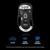 Superglide2 (Type C) Mouse Feet for Pulsar Xlite V2Xlite V2mini Wireless Mouse [Tempered Glass Material, Rounded Edges, High Durability, Low
