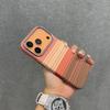 Kevlar Pattern Magnetic Case for iPhone 17 Pro Max - Sunset Moonrise Design, Drop-Proof & High-End Feel for Apple 16.