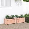 VidaXL Planters 2 Pcs Solid Douglas Wood 837446