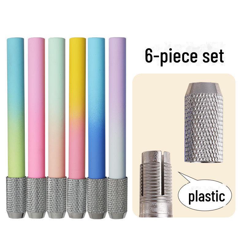 Dobbelt-hodet metall- og treblyantforlenger