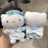 Plush Keychain Kuromi MY Melody Cogimyun Hello Kitty Angel Nurses Series KThingS Bag Pendant Soft Stuffed Birthday Gifts